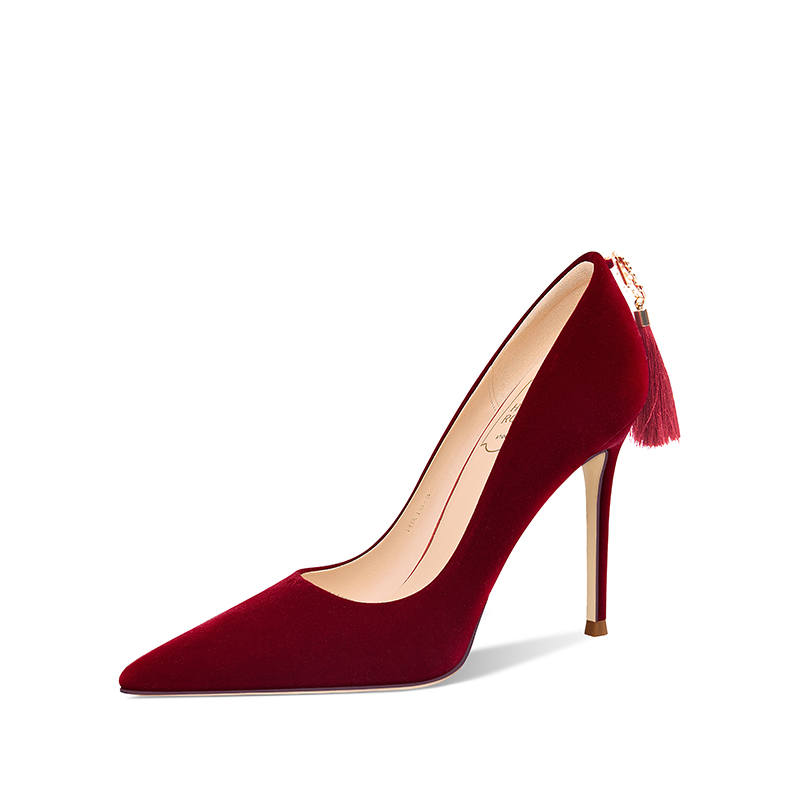 Holy Rose Slim Heel Commemoration High Heels Women's