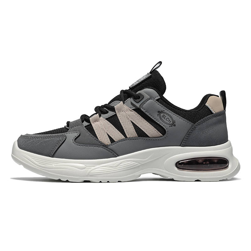 POPULAR ROUSE PR Microfiber Leather Low top Casual Shoes Men's