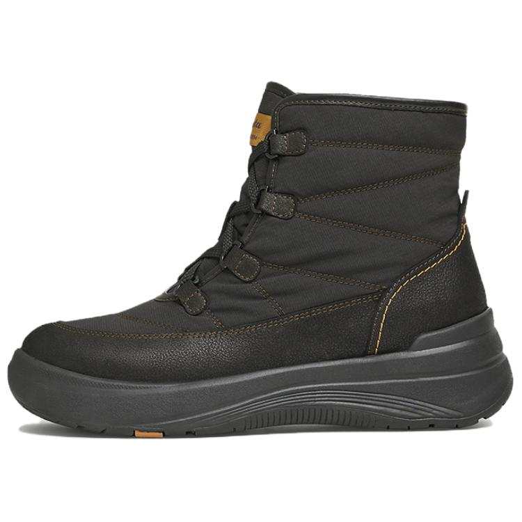 BATA Cow Leather, Fishbone Technology Platform, Casual Fashion Fleece Lined Ankle Boots Women's