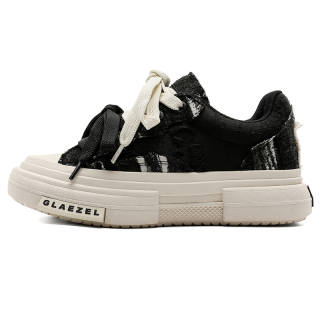 MPZY Cushioning, Wear Resistant Cushioning Abrasion Resistant Low top Casual Shoes Unisex Black