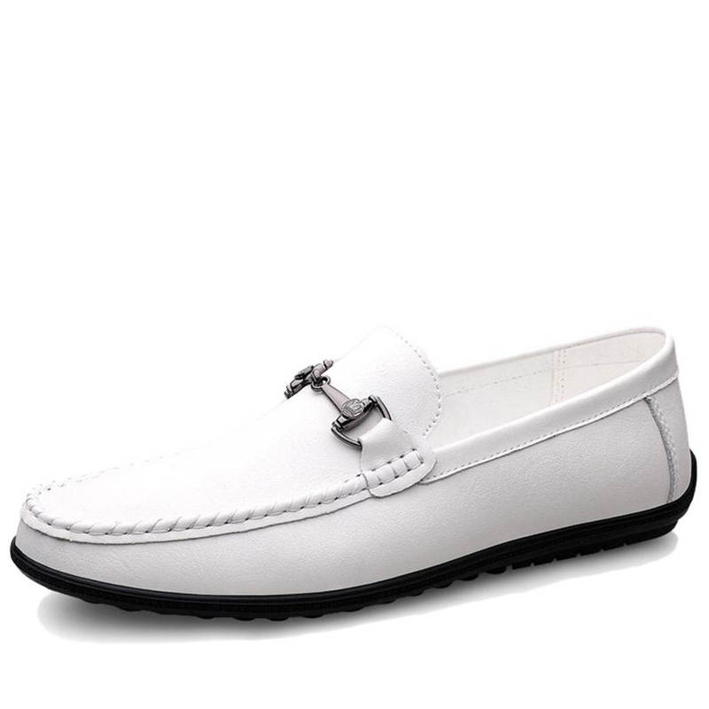 Devanro Devanro Top Grain Cow Leather Casual Shoes Men's