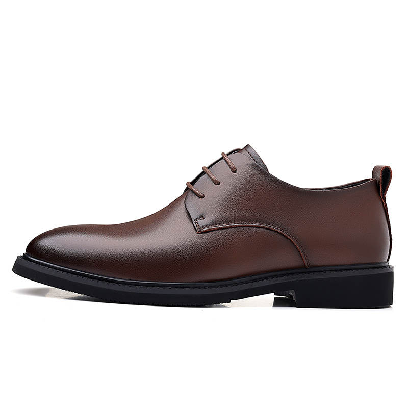 CKVUSAMG Men's Casual Shoes Men's Low Top Black/Brown