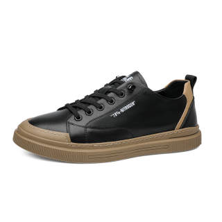 FAPAI Top Grain Cow Leather Abrasion Resistant Abrasion Resistant Low top Skateboard Shoes Men's
