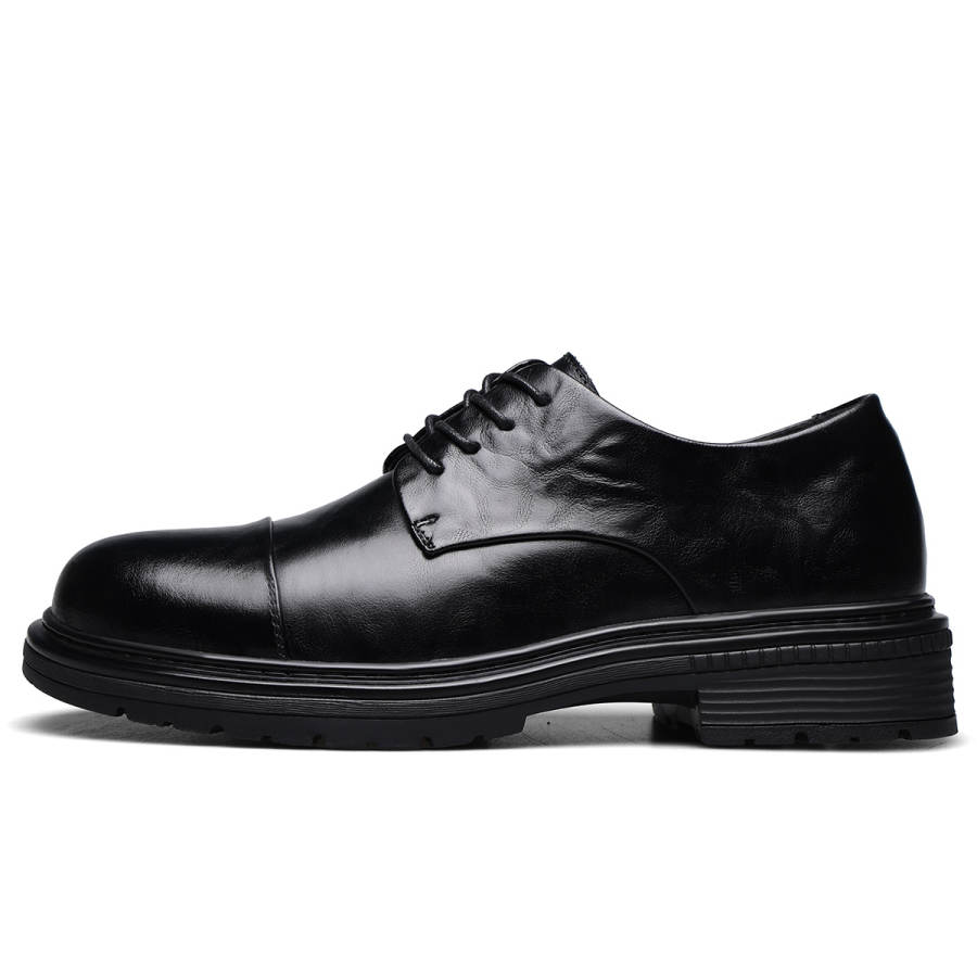 D:FUSE SCANDINAVIA D FUSE SCANDINAVIA Cow Leather Casual Shoes Men's Black