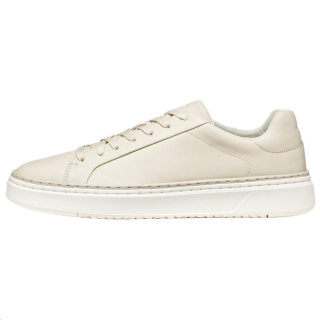 GEOX Zackerty Leather Low top Casual Shoes Men's White