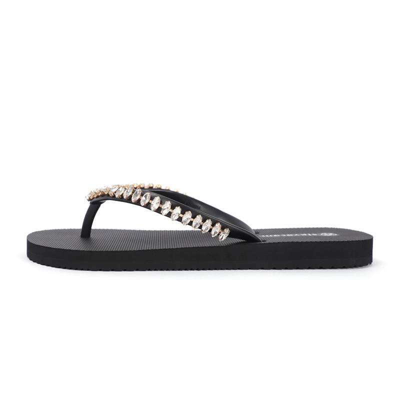 STEVESAM Rubber Sole Quick Dry Flip Flops Women's