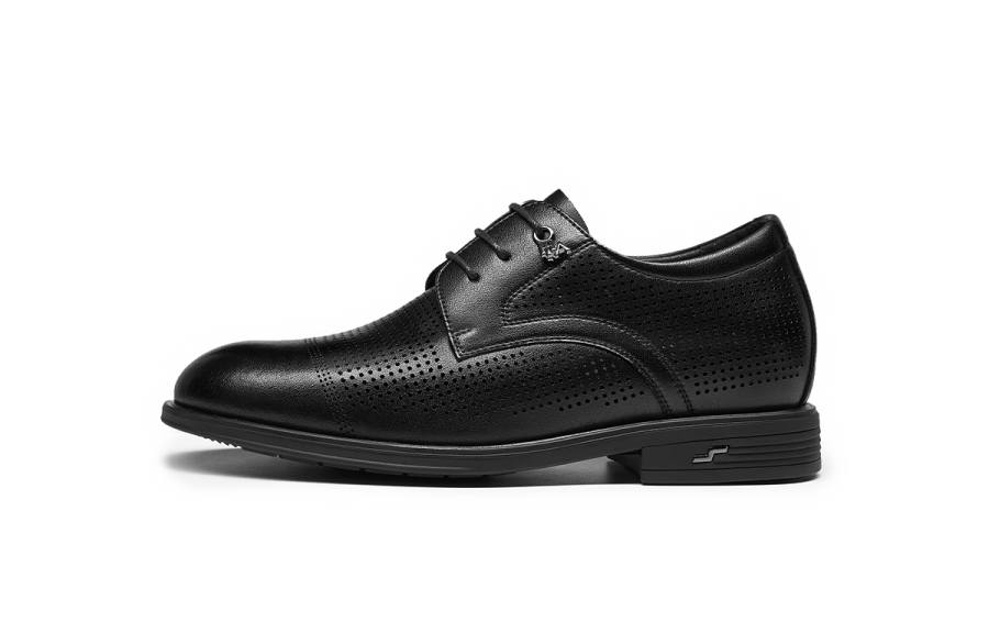 HLA Casual Leather Shoes Men's Black