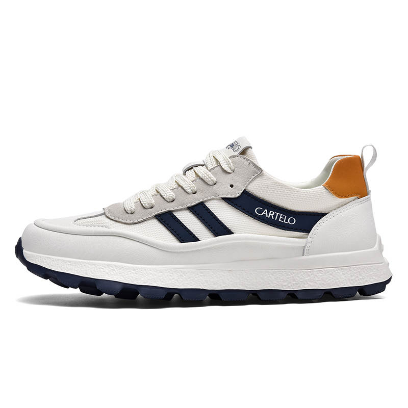 CARTELO Textile, Synthetic Leather Cushioning Slip Resistant Abrasion Resistant Breathable Height Increasing Low top