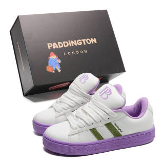 Paddington Bears Synthetic Leather Coverage Slip Resistant Cushioning Abrasion Resistant Lightweight Breathable Low top