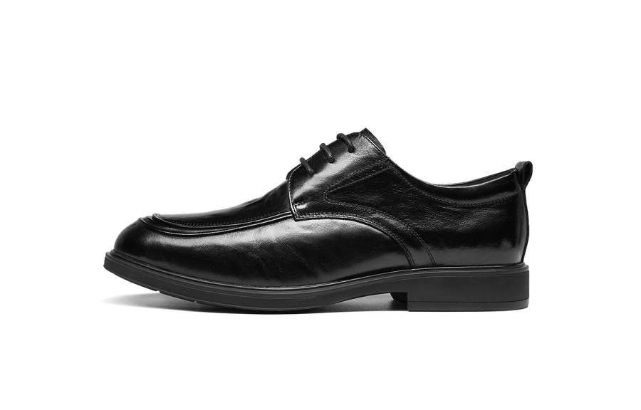 HLA Top Grain Cow Leather Casual Leather Shoes Men's