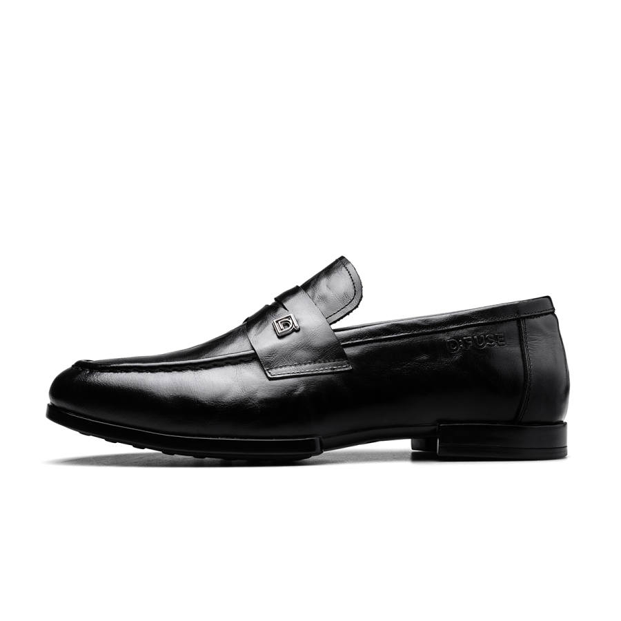 D:FUSE SCANDINAVIA D FUSE SCANDINAVIA Men's Shoes Cow Leather Loafers Black