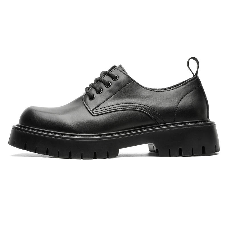 WEISHIBANGWEI WEISHIBANGWEI Microfiber Leather Casual Shoes Men's Black