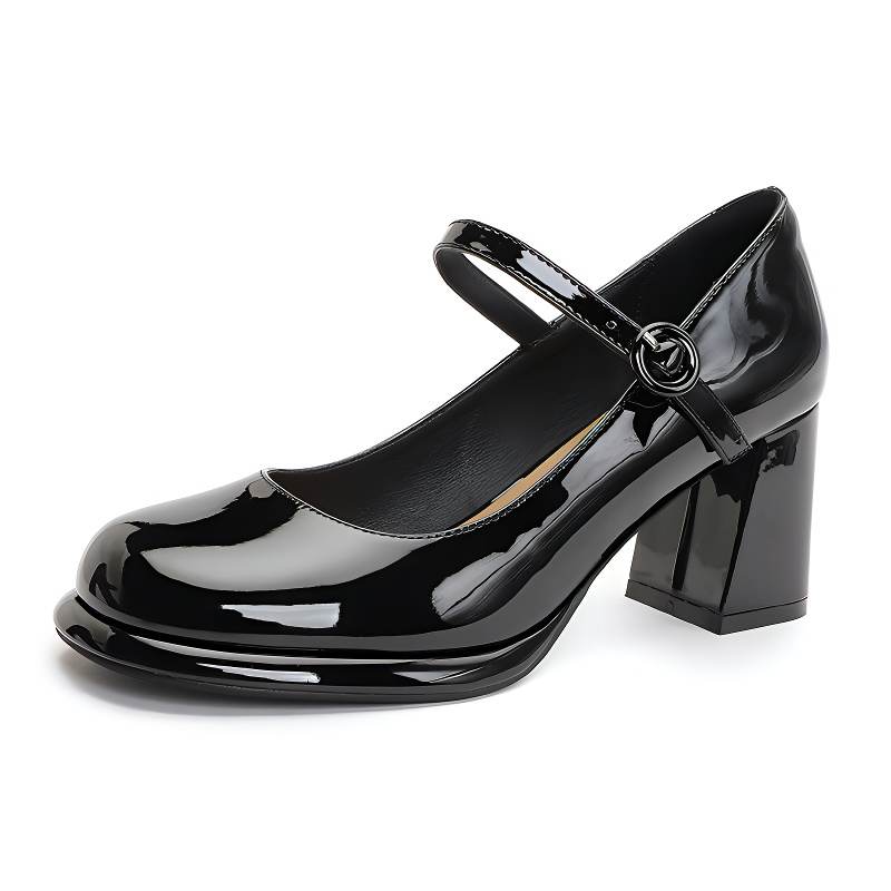 TATAYA Mary Jane Shoes Women's White