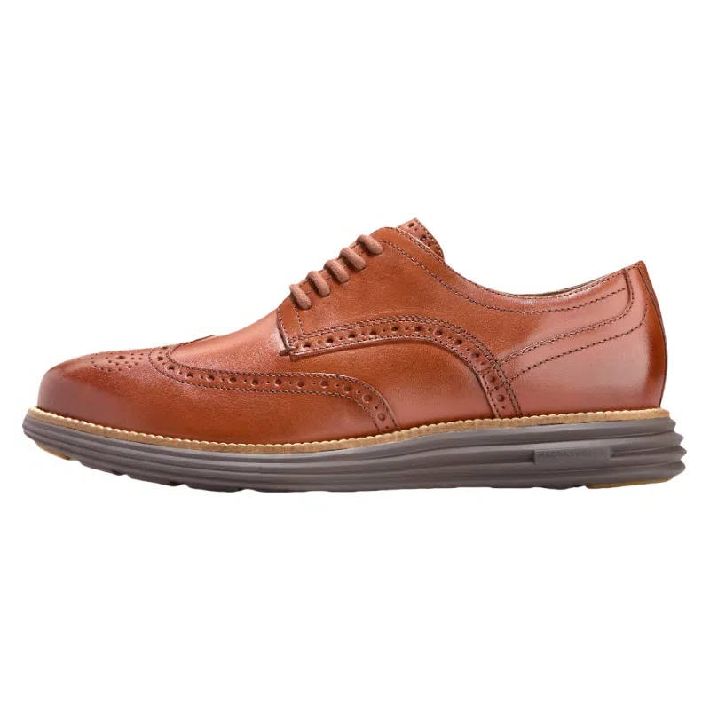 COLE HAAN OriginalGrand Collection Cow Leather Casual Shoes Men's Brown