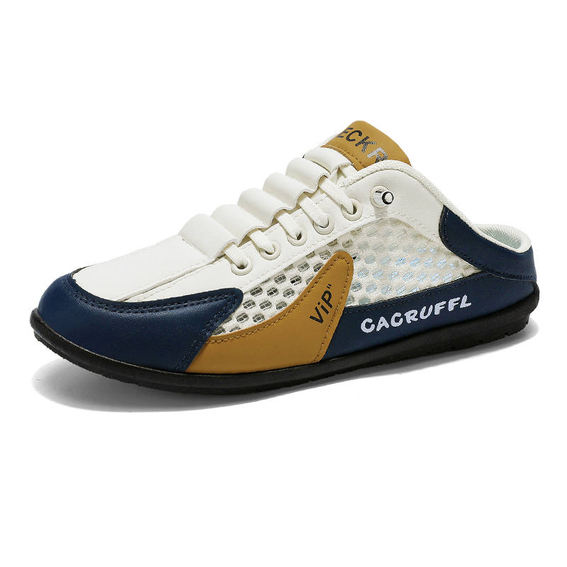 SHOUBA Abrasion Resistant Closed Toe Slippers Men's