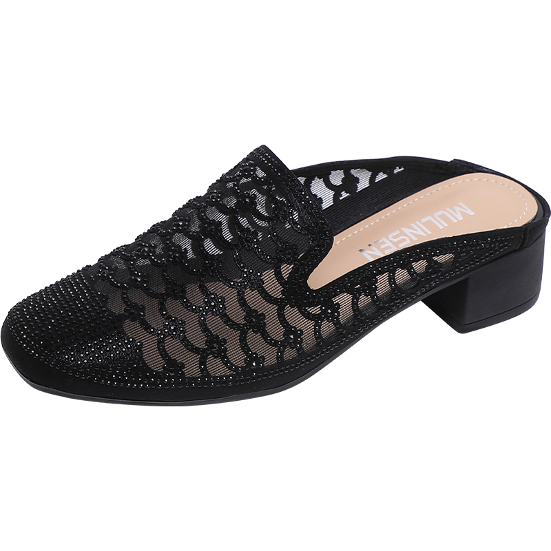 Mulinsen Abrasion Resistant Quick Dry Closed Toe Slippers Women's