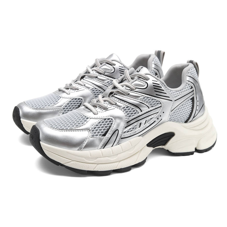 FOXER Abrasion Resistant Lightweight Wear resistant And Lightweight Low top Chunky Sneakers Women's