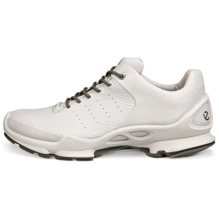 Ecco Biom C Leather Abrasion Resistant Support Low top Casual Shoes Men's Gray