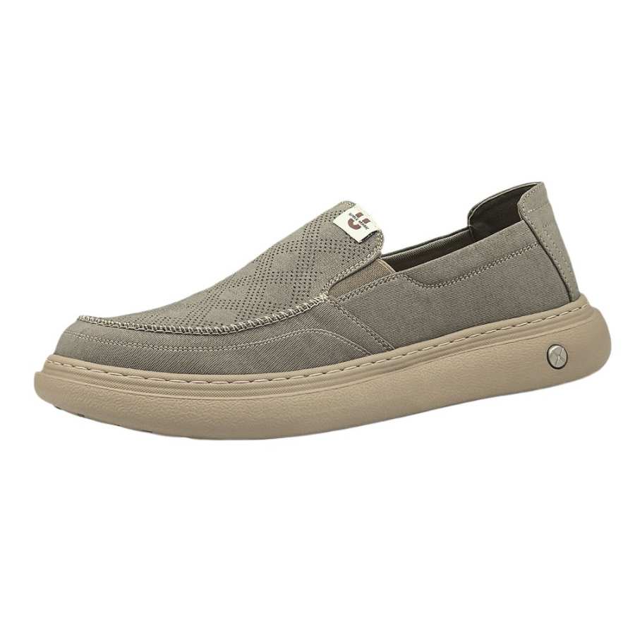 SENJIALUO Denim Casual Shoes Men's
