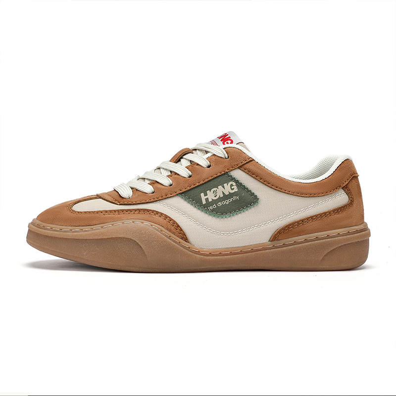 RED DRAGONFLY Synthetic Leather, Textile Men's Casual Shoes Men's Comfortable Low Top Lace Up