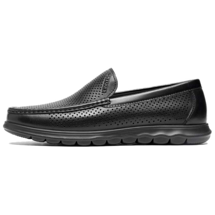 C°BANNER Cow Leather Casual Shoes Men's Black