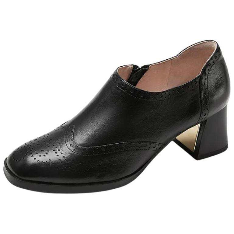 Le Saunda Cow Leather Ankle Boots 5.5cm Women's