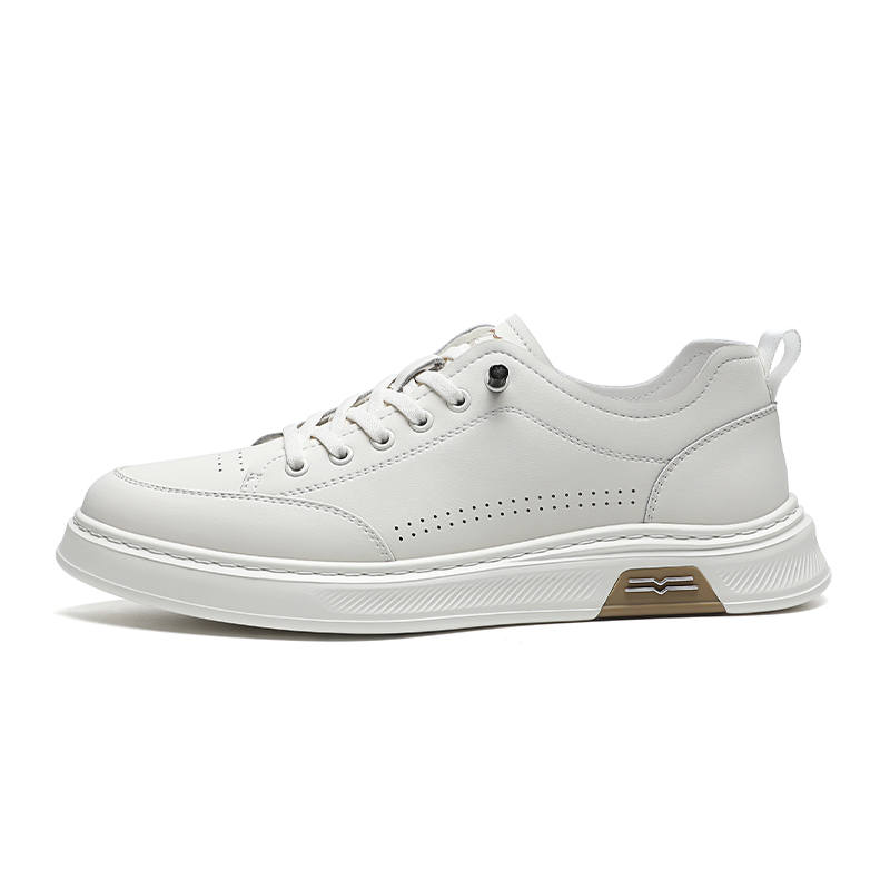 SEPTWOLVES Slip Resistant Low top Skateboard Shoes Men's White HD