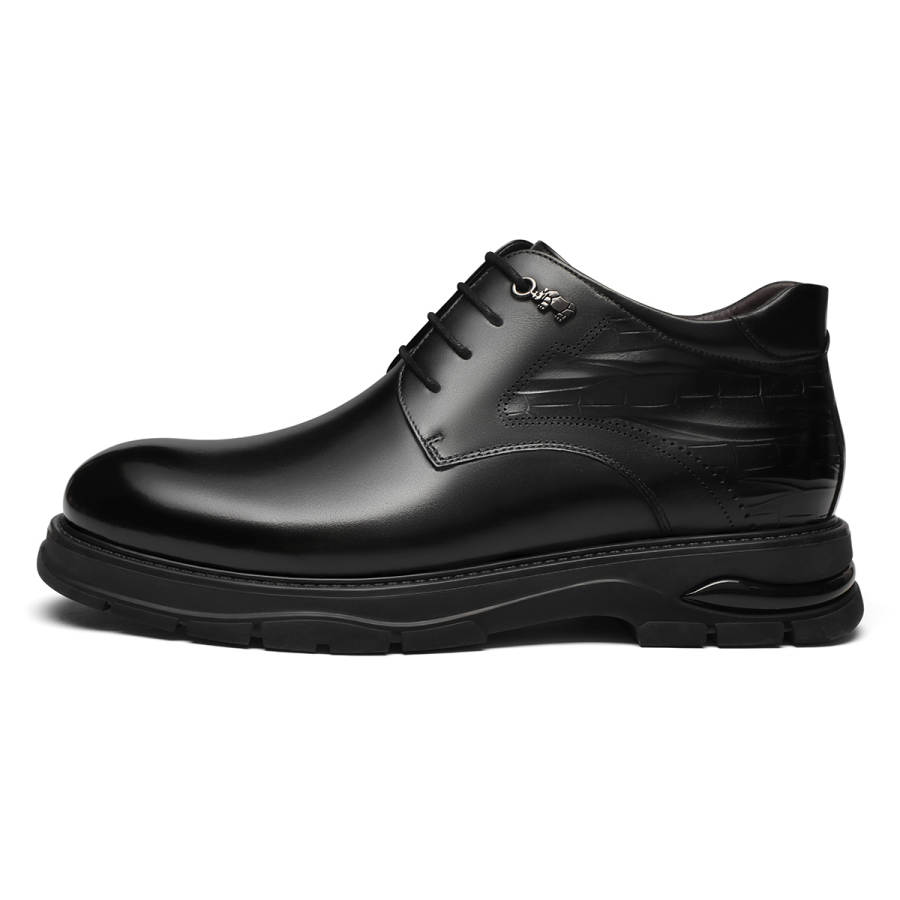 VOLO Casual Leather Shoes Men's Mid Top