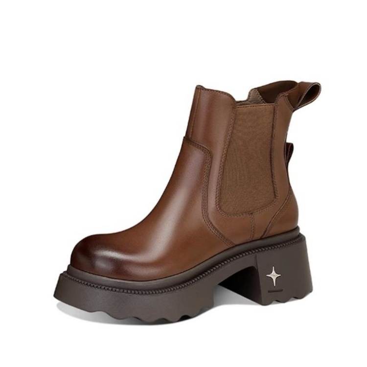 JESSICA SOPHIA Calfskin Ankle Boots Women's
