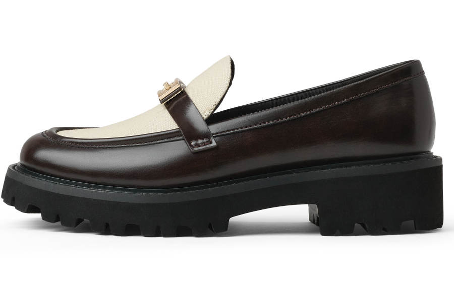 CHARLES&KEITH Small Ck Pu Loafers 5.5cm Women's