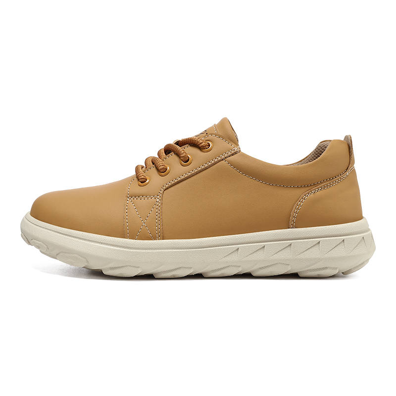 WENNAI Men's Casual Shoes Men's Low Top Yellow