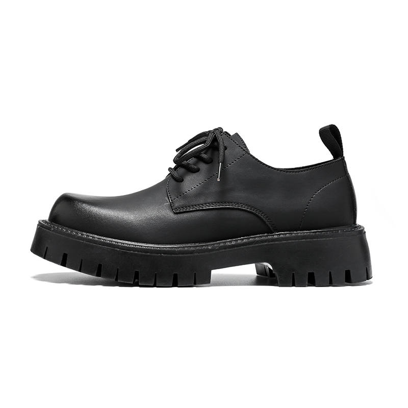 XIAOTOULANG Men's Casual Shoes Men's Low Top Black/Khaki