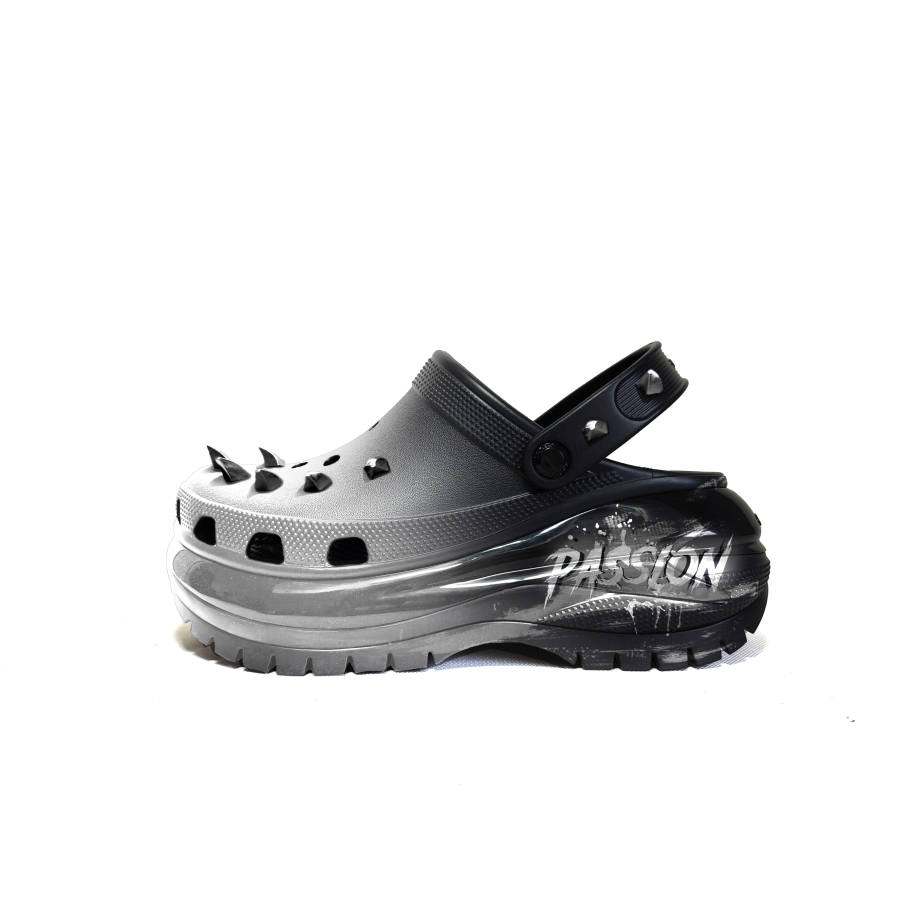 Crocs Crocs Mega Crush Clog EVA Clogs Unisex Black