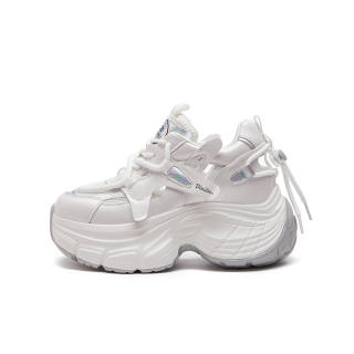 DINILU Slip Resistant Abrasion Resistant Low top Chunky Sneakers Women's