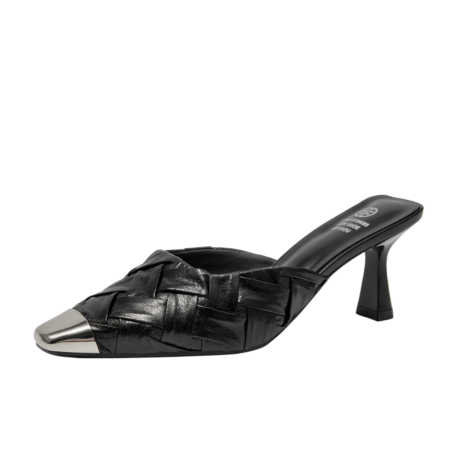 GUDIANFENGDU Abrasion Resistant Closed Toe Slippers Women's