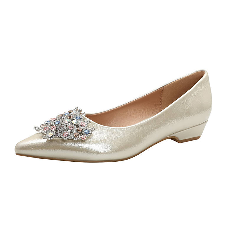 TATAYA Women's Casual Shoes Women's Light Gold