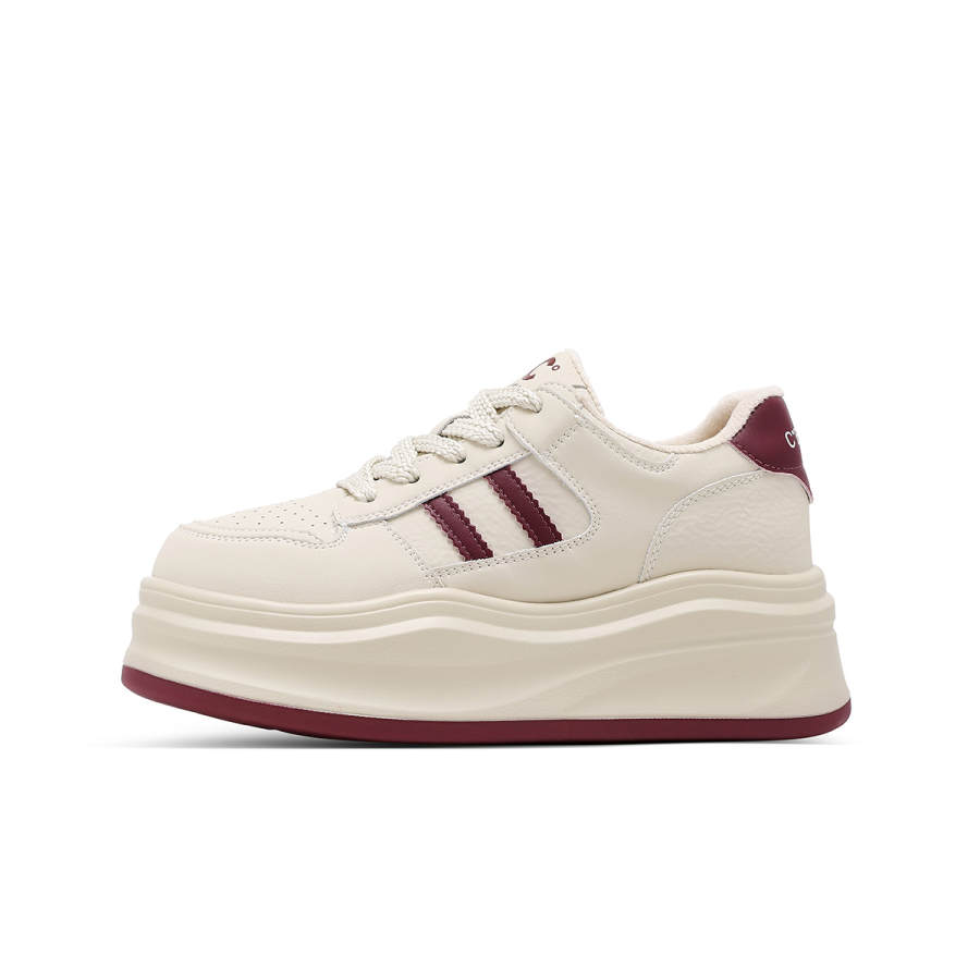 C°BANNER Synthetic Leather Fleece Lined Thermal, Comfortable Minimalist Style Cushioning Low top Skateboard Shoes