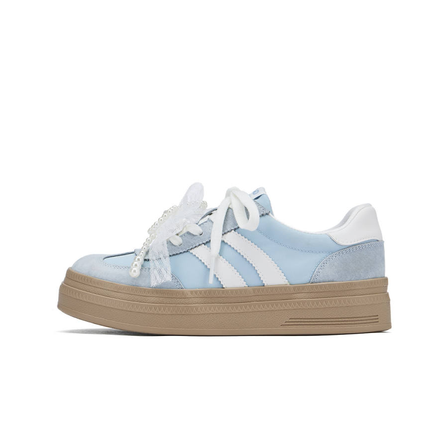 Hotwind Virtue Collection Ballet Style German Army Trainers Low top Skateboard Shoes Women's