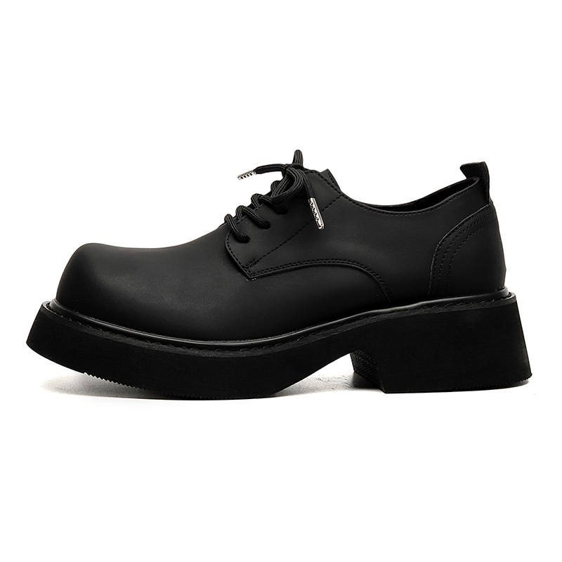 ZHENRAN ZHENRAN Microfiber Leather Casual Shoes Men's Black