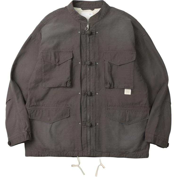 MADNESS Jackets Men's Charcoal Gray Stand Collar Moderate Other
