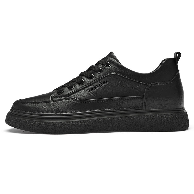 XIMO BULL Cow Leather Low top Skateboard Shoes Men's