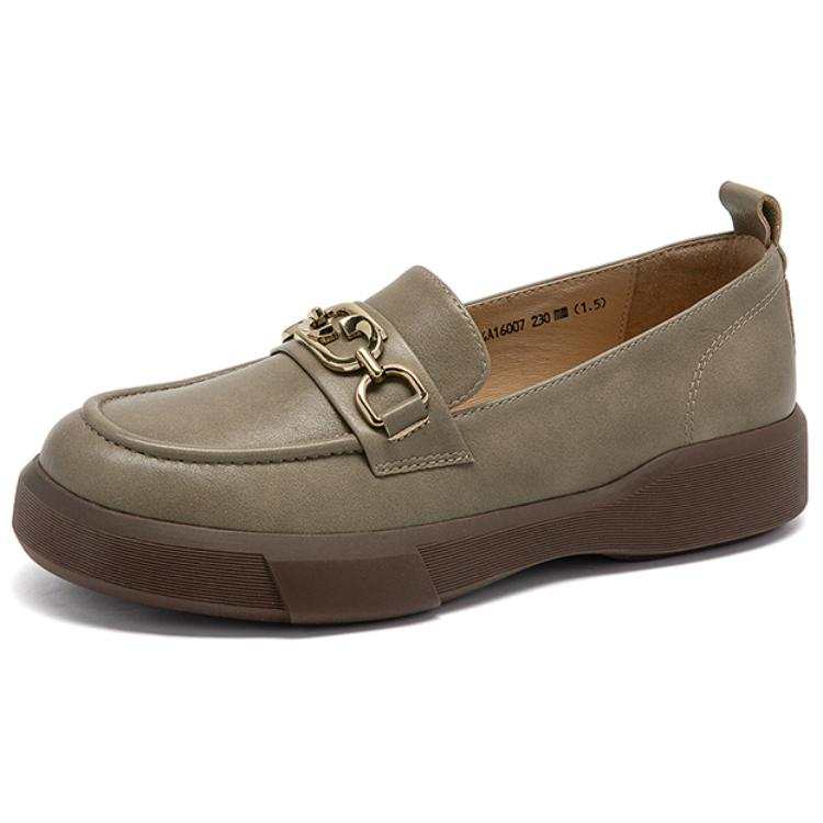 Satchi Satchi Loafers Women's Green