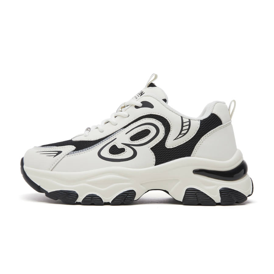 YEARCON Synthetic Leather Low top Chunky Sneakers Women's