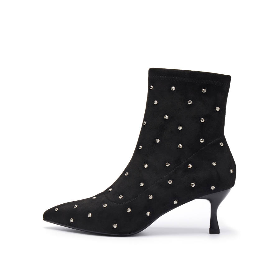 ELLE French Slim Boots Ankle Boots Women's 2025 Women's Boots