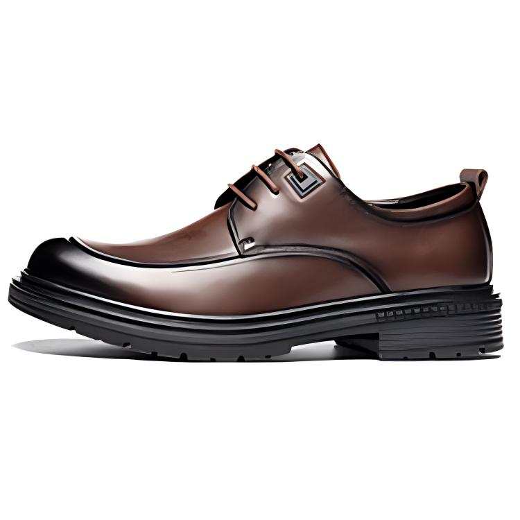 GNSJ Casual Leather Shoes Men's Low Top