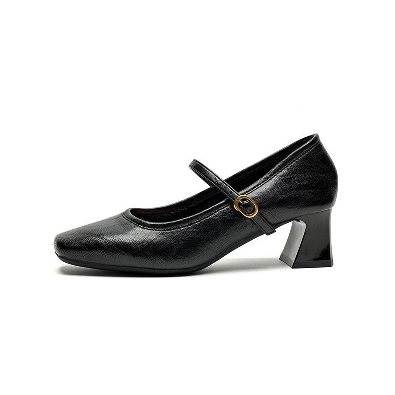 JOSINY Chunky Heel Mary Jane Shoes Women's