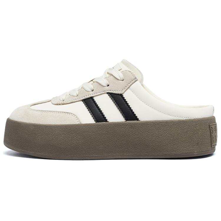AGSDON AGSDON No Special Function Closed Toe Slippers 4cm Women's