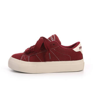 OBWA Microfiber Leather Abrasion Resistant Lightweight Breathable Low top Skateboard Shoes Women's