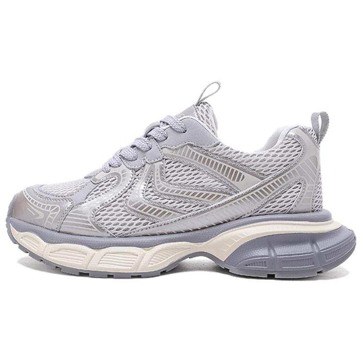 BENZI Low top Chunky Sneakers Unisex Champagne Gold