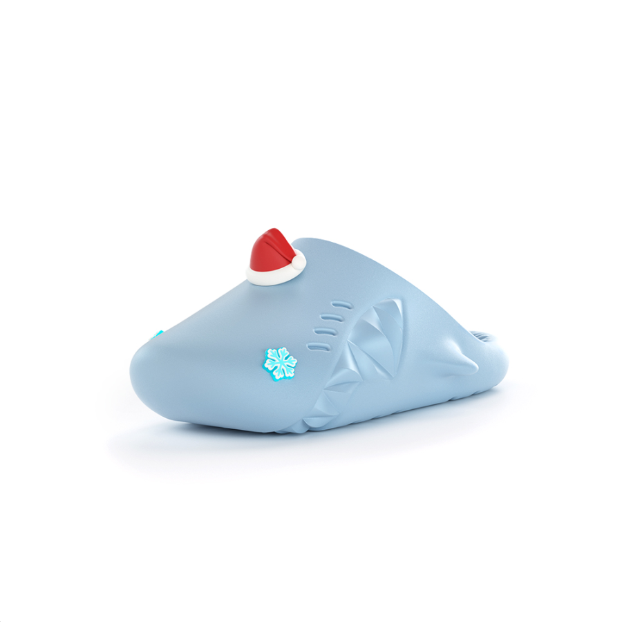 HelloSlippers Shark Müller Sharkicks Mule Christmas Hats, Closed Toe Slippers Unisex